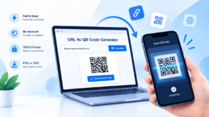 create QR code from URL