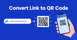 Convert link to QR code with the free ud2ools generator